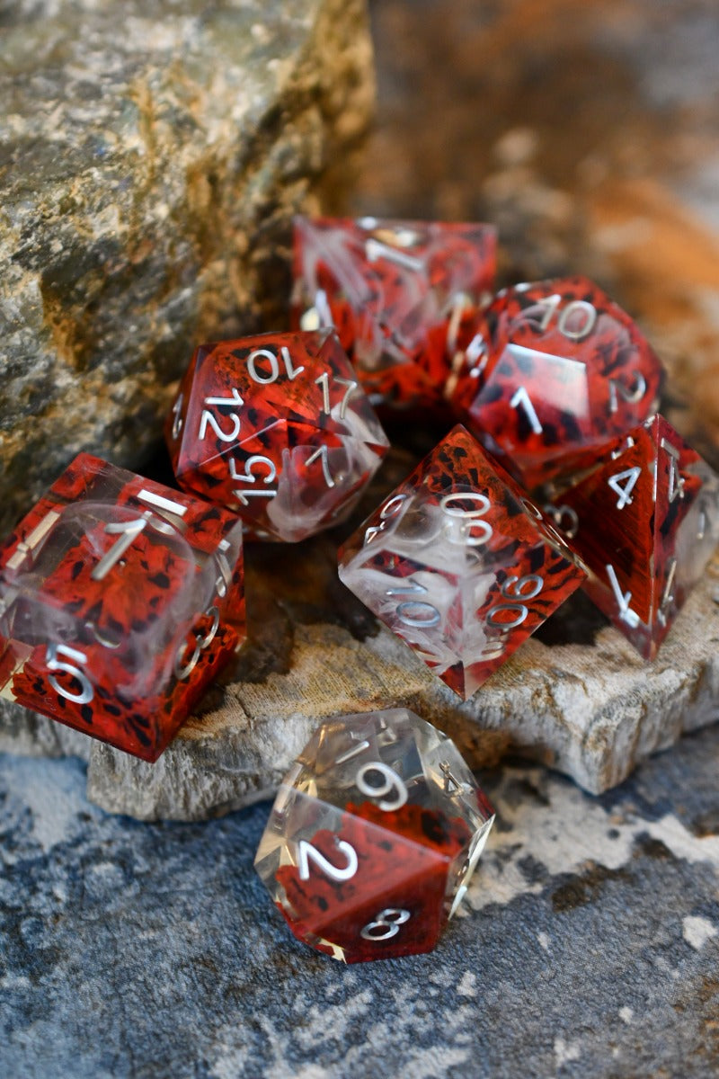 The Martian - Premium Sharp Edge Dice Set