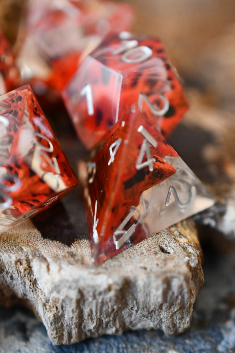 The Martian - Premium Sharp Edge Dice Set