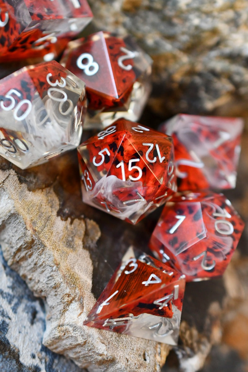 The Martian - Premium Sharp Edge Dice Set