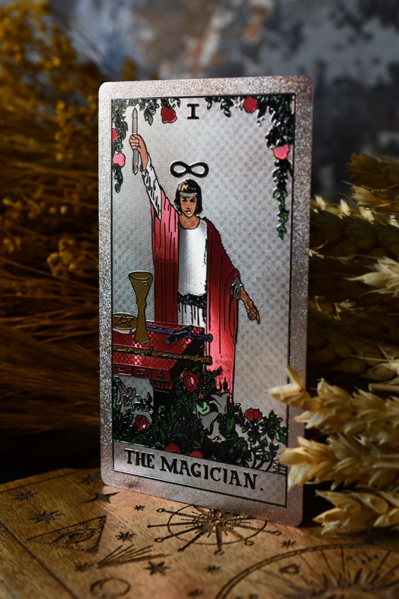 Silver Rider-Waite Tarot & Guidebook