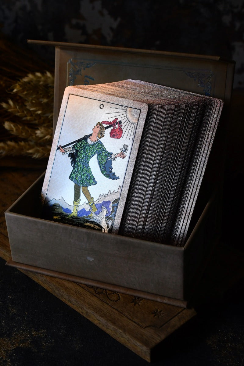 Silver Rider-Waite Tarot & Guidebook