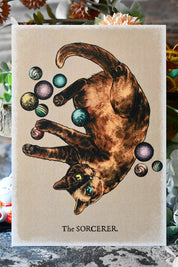 The Sorcerer Cat - Art Print