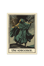 Sorcerer - Tarot Inspired Textured Sticker