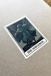 Sorcerer - Tarot Inspired Textured Sticker