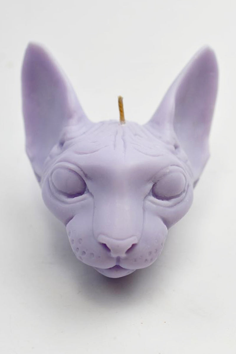 Riddle of the Sphinx - Cat Candle