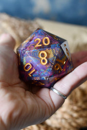 XXL Starry Starry Night Van Gogh d20 - Sharp Edge XXL d20