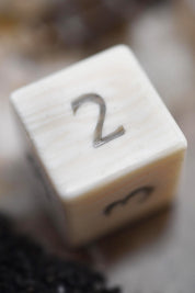 Synthetic Bone Dice Set