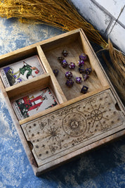 Celestial Gaming / Tarot Organiser with Card Holders