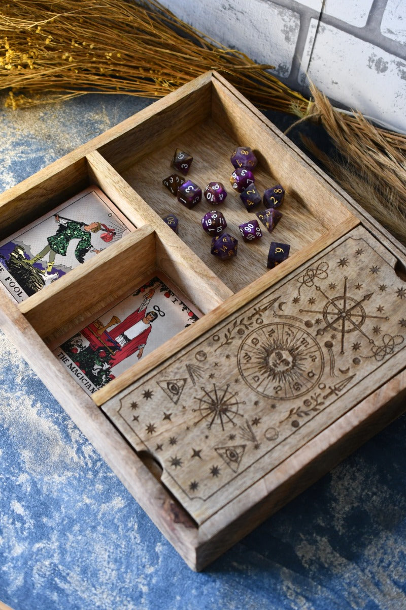 Celestial Gaming / Tarot Organiser with Card Holders