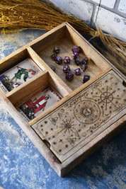 Celestial Gaming / Tarot Organiser with Card Holders