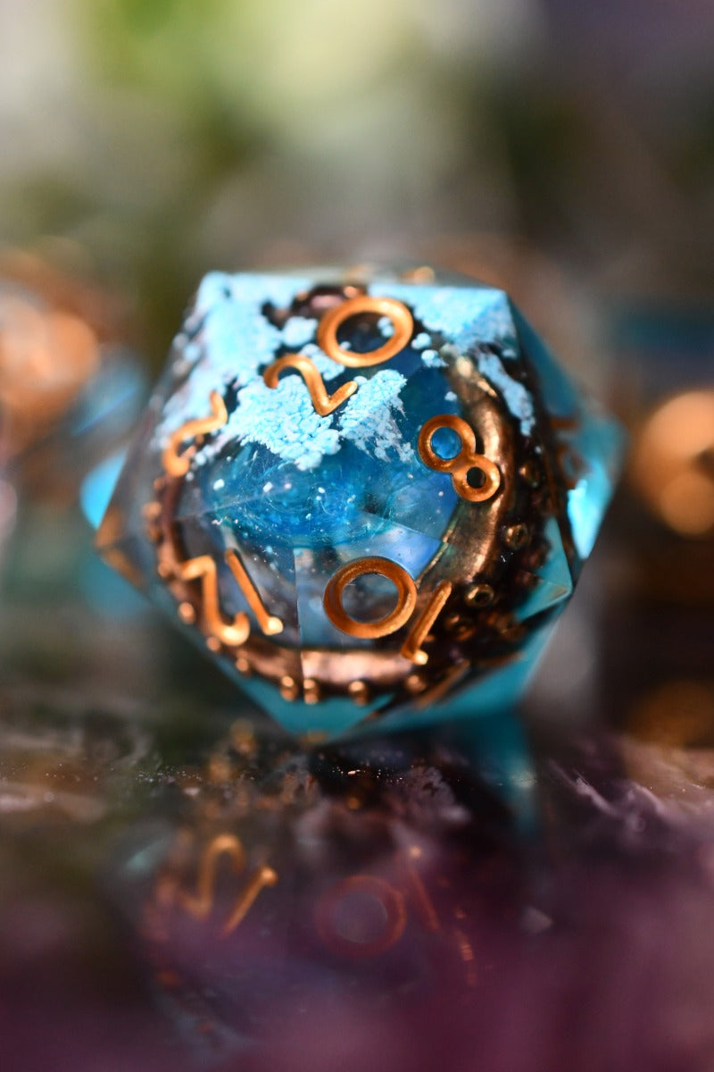 Tentacles - Premium Sharp Edge Dice Set