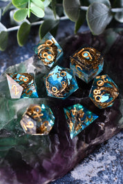 Tentacles - Premium Sharp Edge Dice Set