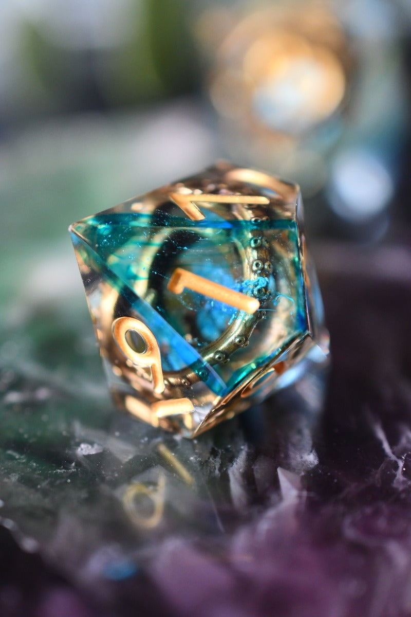 Tentacles - Premium Sharp Edge Dice Set