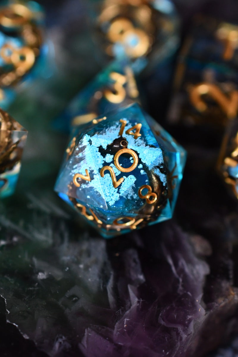 Tentacles - Premium Sharp Edge Dice Set