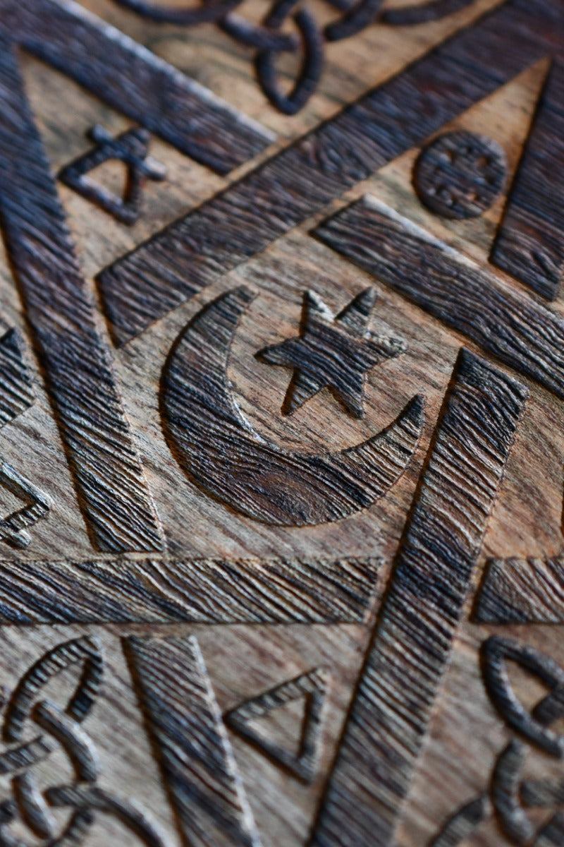 The Arcanist - Handmade Mangowood Dice and Accessory Box