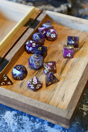 The Arcanist - Handmade Mangowood Dice and Accessory Box