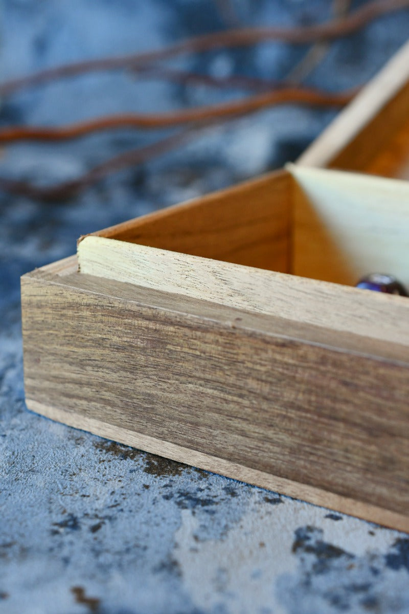 The Arcanist - Handmade Mangowood Dice and Accessory Box