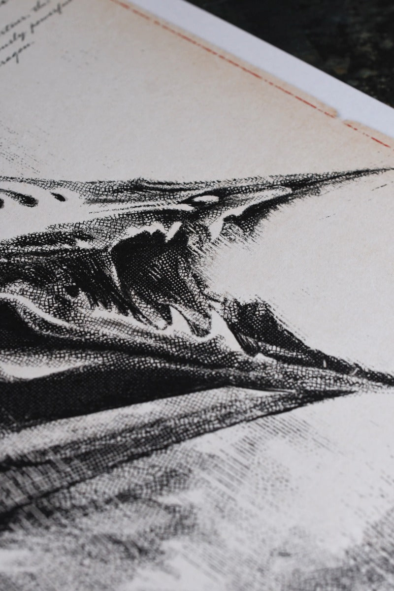 The Guardian - Dragon Art Print