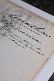 The Guardian - Dragon Art Print