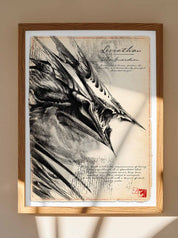 The Guardian - Dragon Art Print