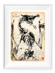 The Undead - Dragon Art Print