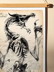 The Undead - Dragon Art Print