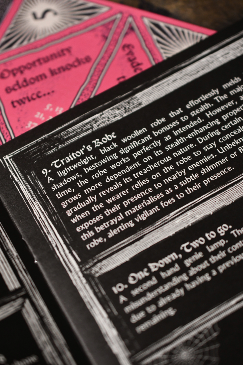 Thrifty Trades of Fey - A System-Free Thrift Shop Zine