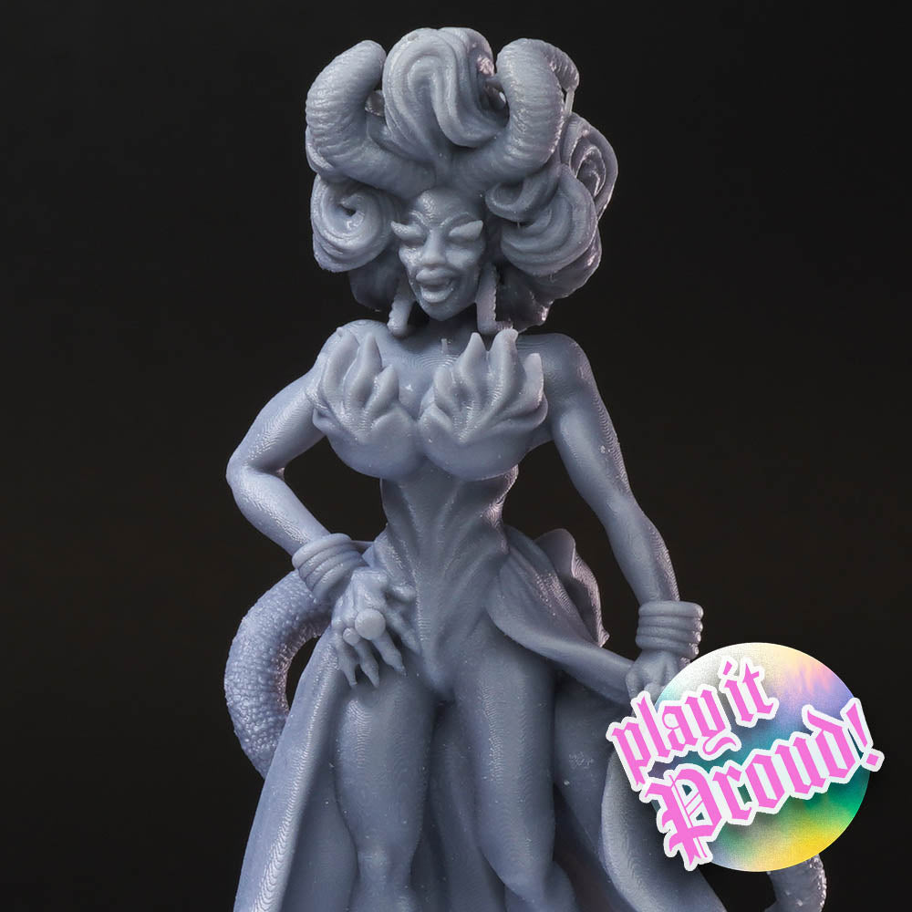 Tina Fling - 54mm Scale Digital Miniature