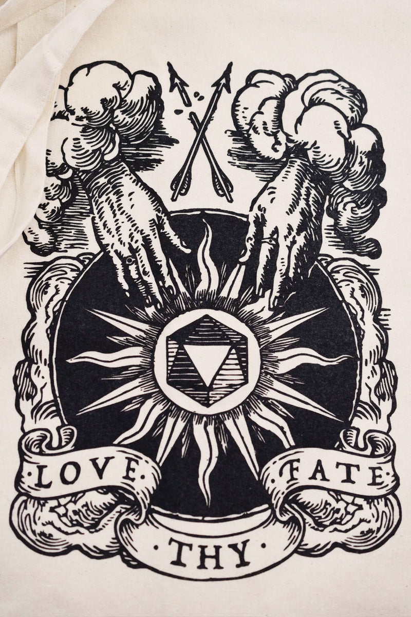 Love Thy Fate Organic Cotton Tote Bag
