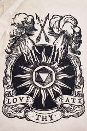 Love Thy Fate Organic Cotton Tote Bag