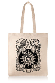Love Thy Fate Organic Cotton Tote Bag