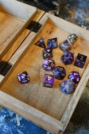 Tree of Ages - Handmade Mangowood Dice and Accessory Box