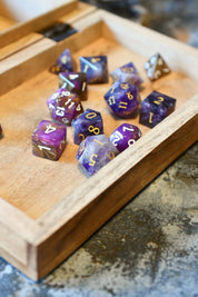 Tree of Ages - Handmade Mangowood Dice and Accessory Box