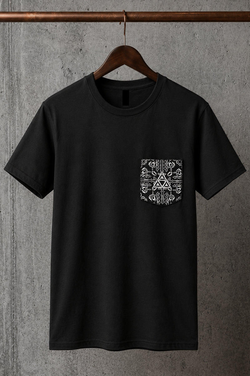 Tri Pixel Pocket - T - Shirt