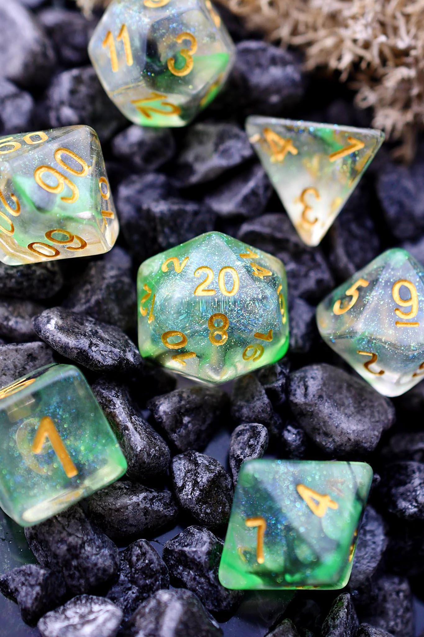 Venom - Acrylic Dice Set
