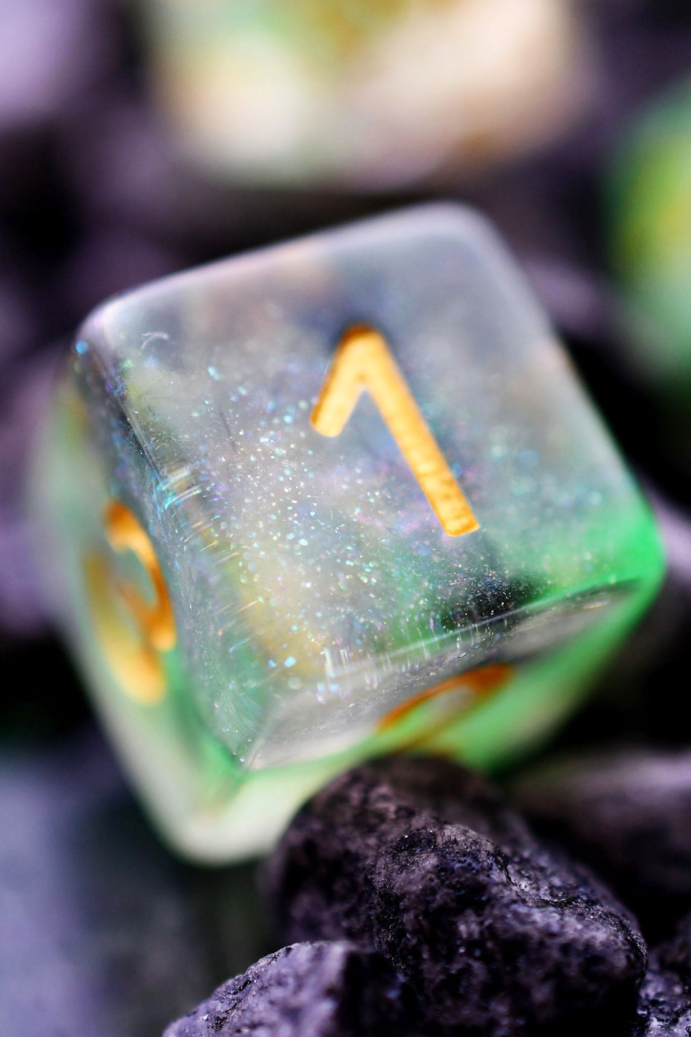 Venom - Acrylic Dice Set