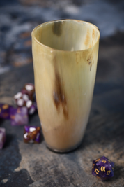 Viking Horn Tavern Dice / Drinking Cup - Small