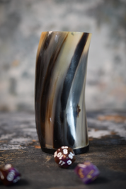 Viking Horn Tavern Dice / Drinking Cup - Small