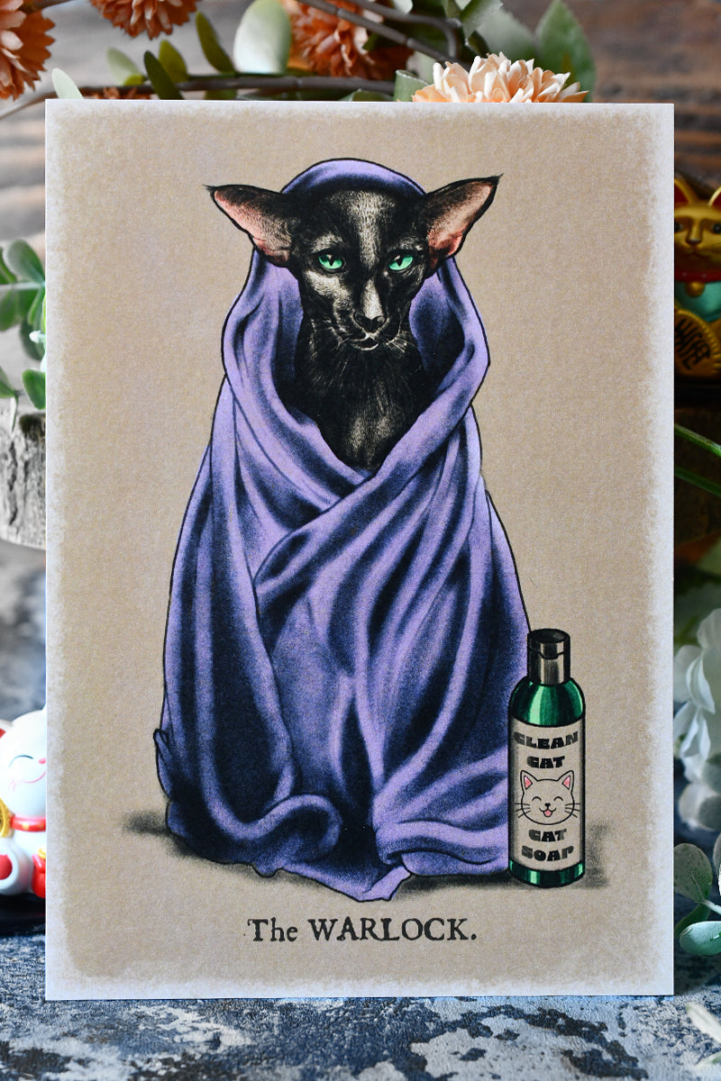 The Warlock Cat - Art Print