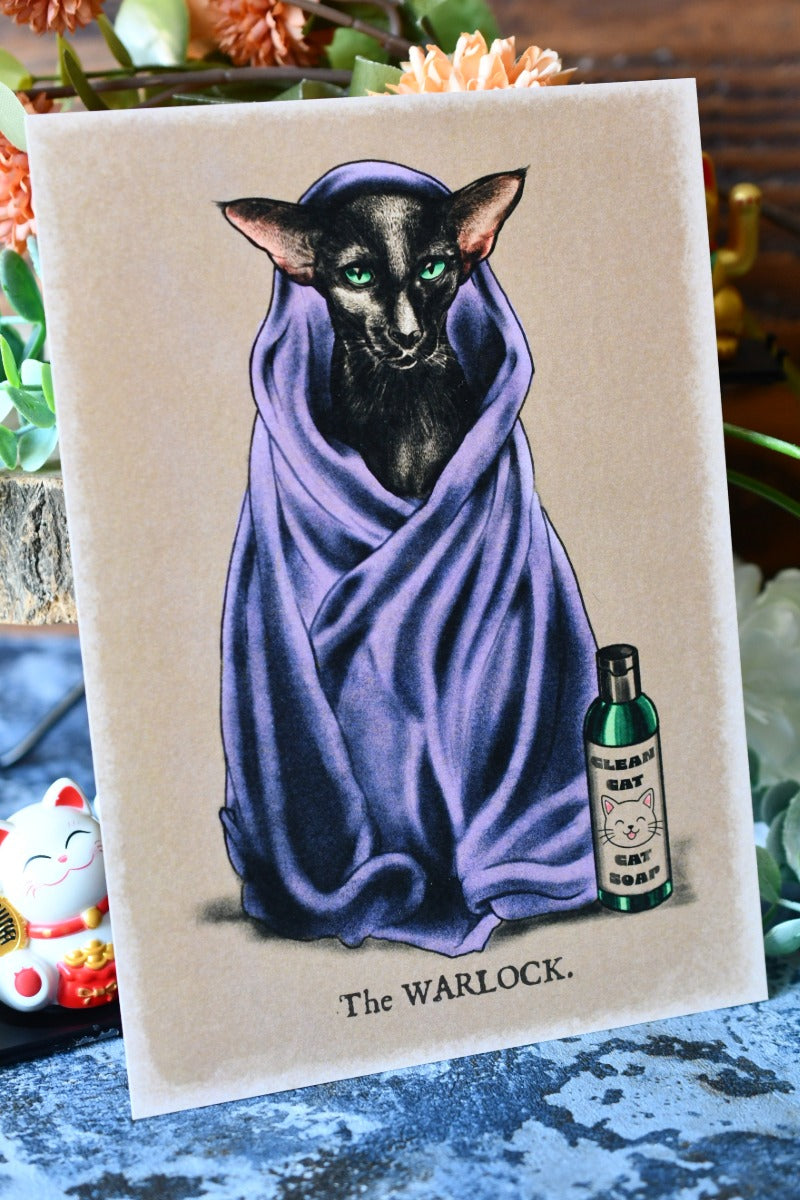 The Warlock Cat - Art Print
