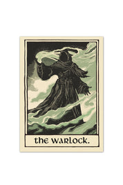Warlock - Tarot Inspired Textured Sticker