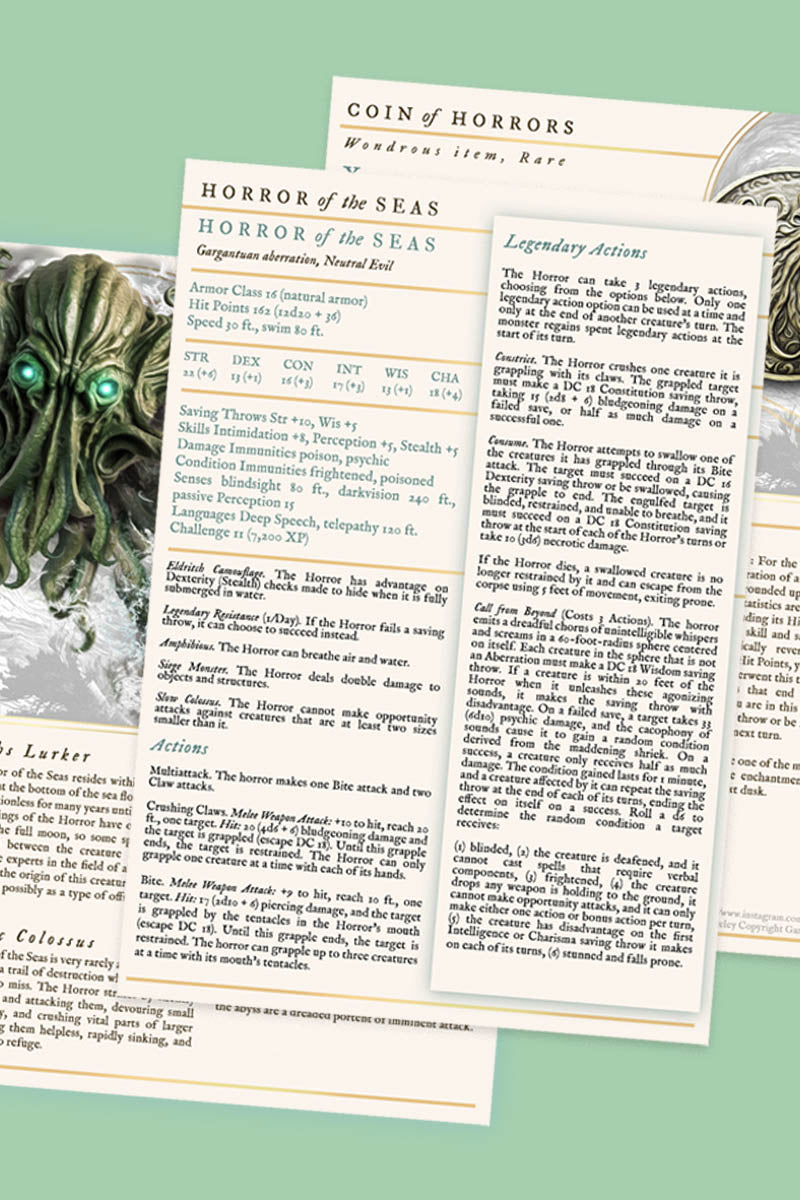 Coin of Horrors - Kickstarter Edition