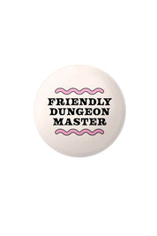 Friendly Dungeon Master - Button Badge