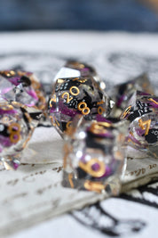 Weird Little Cats - Premium Liquid Core Dice Set