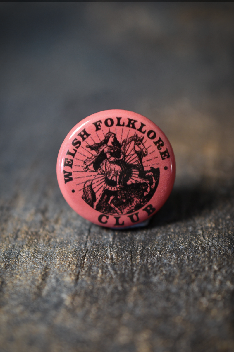 Welsh Folklore Club - Button Badge