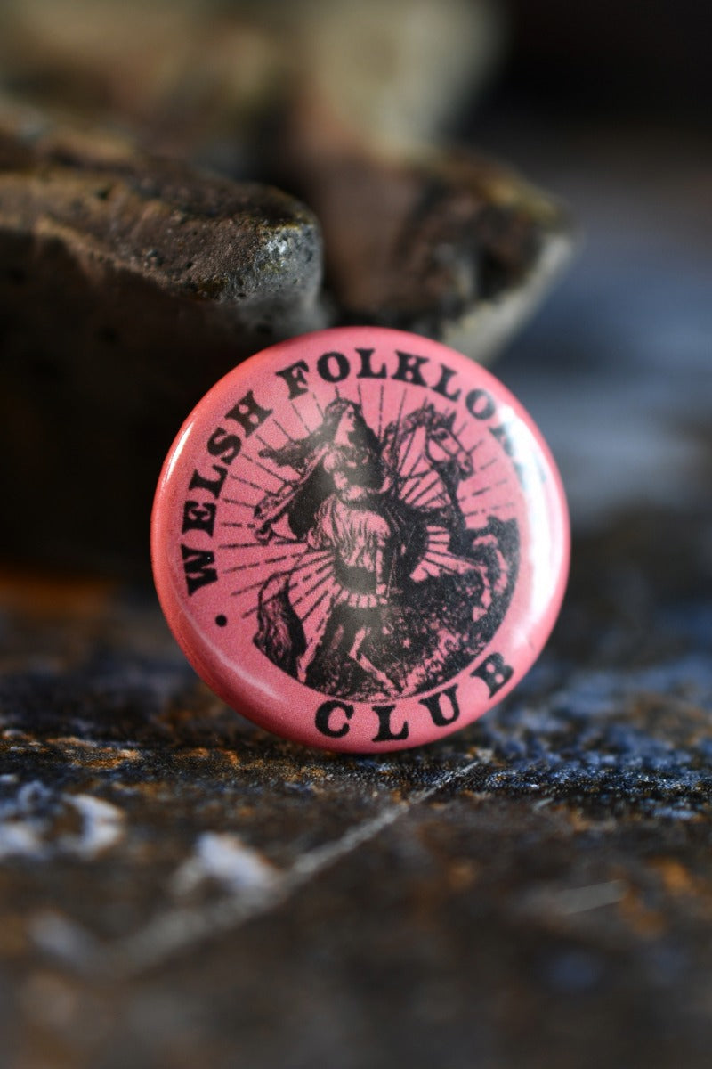 Welsh Folklore Club - Button Badge