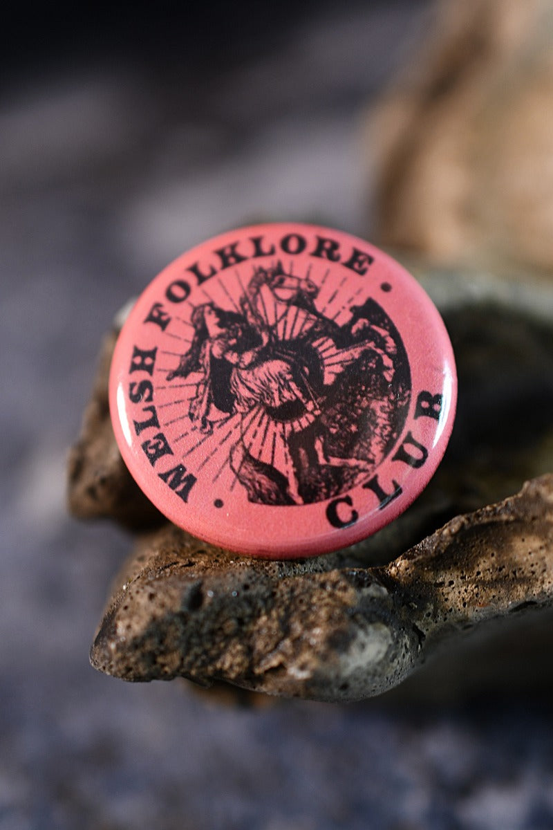 Welsh Folklore Club - Button Badge