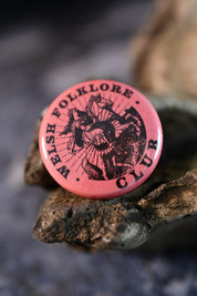 Welsh Folklore Club - Button Badge