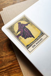 Wizard - Tarot Inspired Textured Sticker
