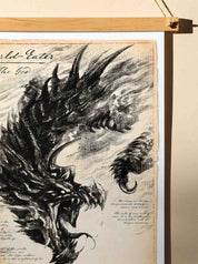 The World-Eater - Dragon Art Print